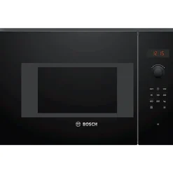 Micro-ondes simple encastrable -BOSCH SER4 - BFL523MB1F - Noir - 7 programmes auto - 38,2 x 59,4 x 31,7 cm