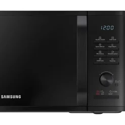Micro-ondes solo - SAMSUNG - MS23K3555E - Noir - 23L - Contrôle électronique + bouton - Fonction maintien au chaud