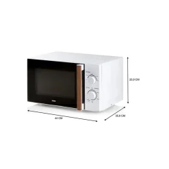 Micro-ondes solo 20l 700w blanc Domo DO2720