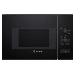 Micro-ondes solo 20l 800w encastrable noir Bosch BFL520MB0