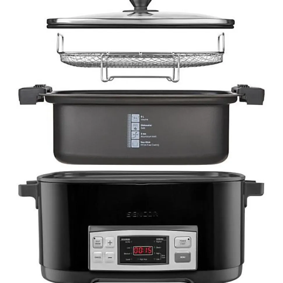 Mijoteuse - SENCOR - SPR-5508BK - 1350 W - 6 L - Noir