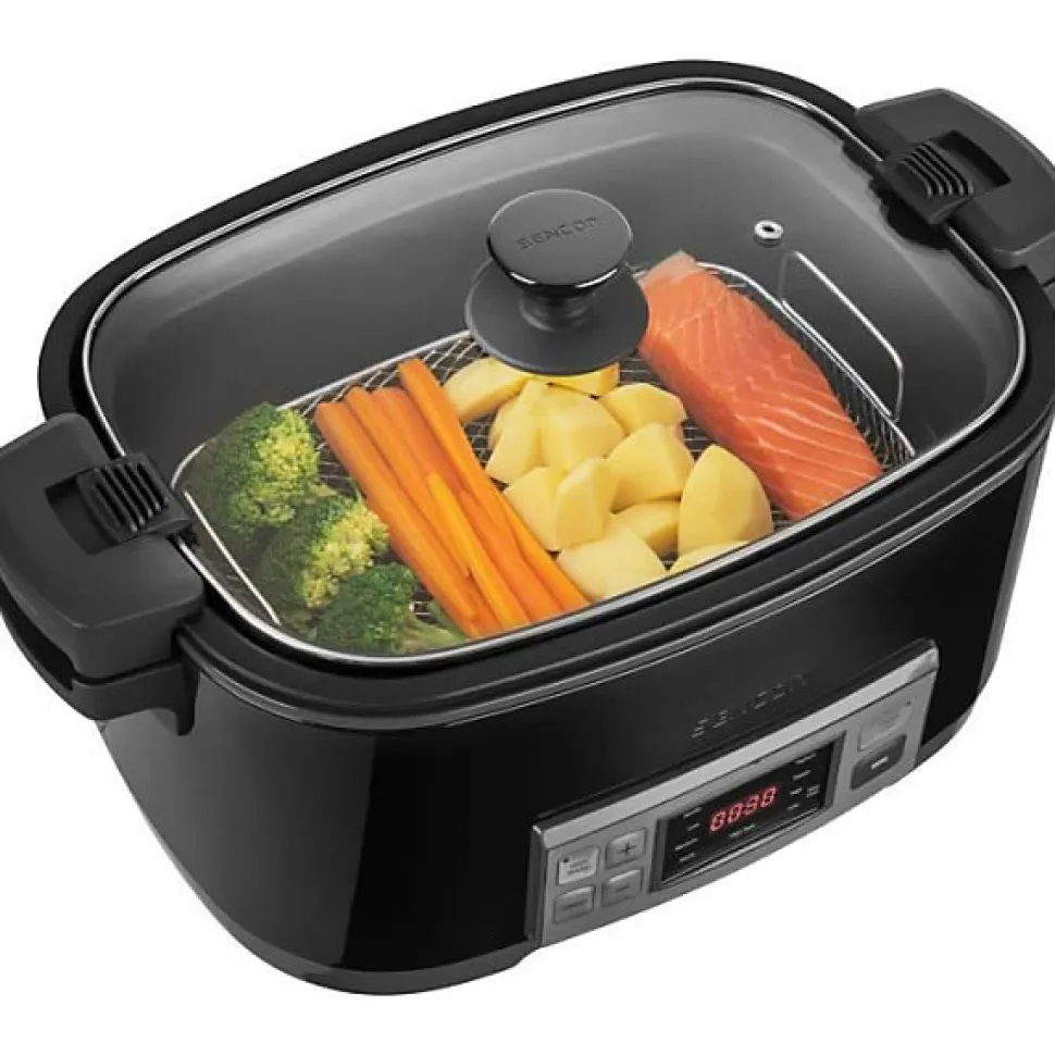 Mijoteuse - SENCOR - SPR-5508BK - 1350 W - 6 L - Noir