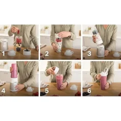 Mini Blender Bosch - Bol mixeur 0,8 L - 4 lames tranchantes inox