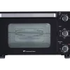 Mini Four Electrique CONTINENTAL EDISON CEMF28B2 - 28L noir - 1500W - Rotissoire, Convection naturelle