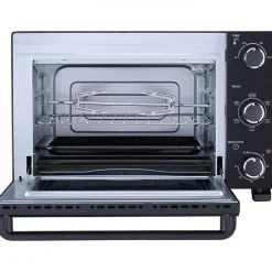 Mini Four Electrique CONTINENTAL EDISON CEMF28B2 - 28L noir - 1500W - Rotissoire, Convection naturelle