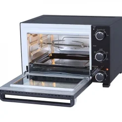 Mini Four Electrique CONTINENTAL EDISON CEMF35B4 - 35L noir - 1500W - Rotissoire, Convection naturelle
