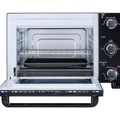 Mini Four Electrique CONTINENTAL EDISON CEMF22B - 22L noir - 1300W - Rotissoire, Convection naturelle