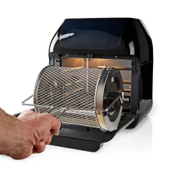 Mini four Multifonction 9 en 1 Friteuse 12L NEDIS