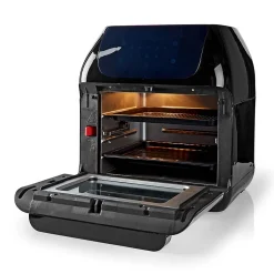 Mini four Multifonction 9 en 1 Friteuse 12L NEDIS