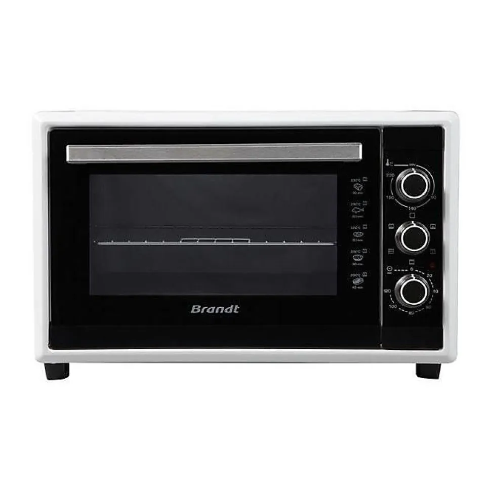 Mini four multifonction - BRANDT - FC4200MW - 1800W - 42 L - Blanc - 5 modes de cuisson