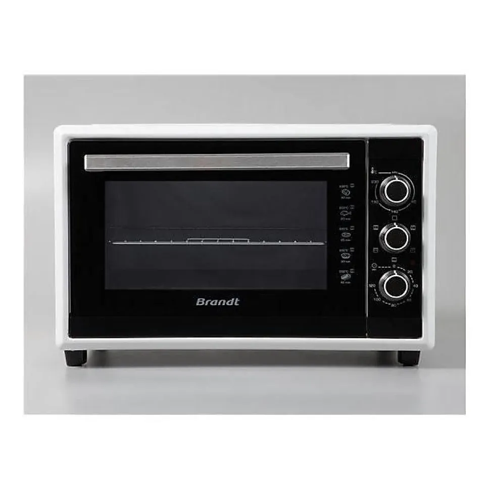 Mini four multifonction - BRANDT - FC4200MW - 1800W - 42 L - Blanc - 5 modes de cuisson