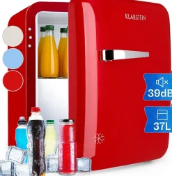 Mini Frigo et Congélateur de Chambre 32L - Silencieux et Compact - Etagères Réglables