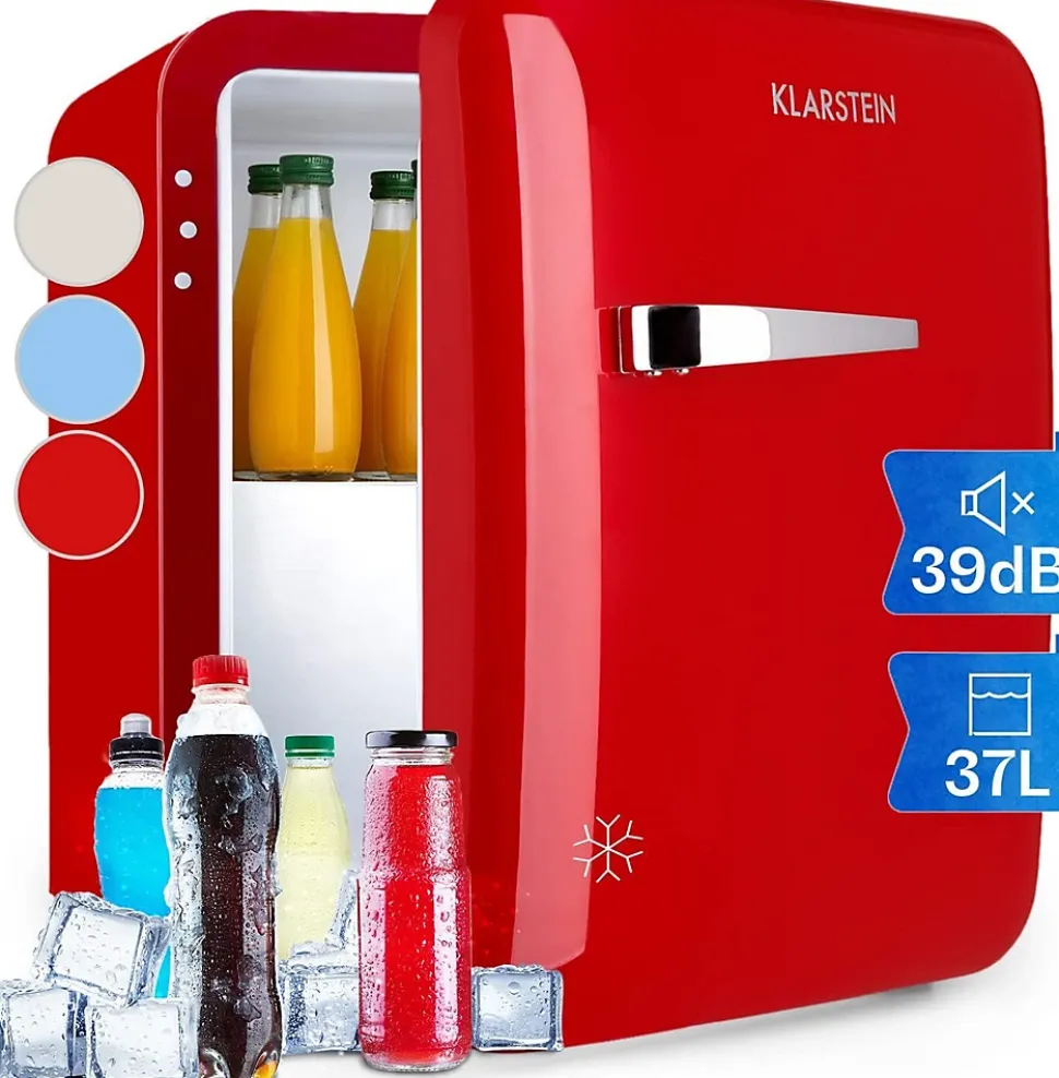 Mini Frigo et Congélateur de Chambre 32L - Silencieux et Compact - Etagères Réglables