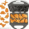 Mini Gaufrier Dino 8 Motifs Revêtement Antiadhésif