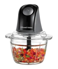 Mini Hachoir - RUSSEL HOBBS - Matte Charcoal - 200 W - 1 L - Noir
