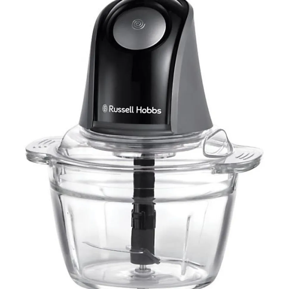 Mini Hachoir - RUSSEL HOBBS - Matte Charcoal - 200 W - 1 L - Noir