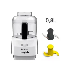 Mini hachoir 0.8l 290w blanc Magimix 18111F le micro