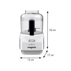 Mini hachoir 0.8l 290w blanc Magimix 18111F le micro