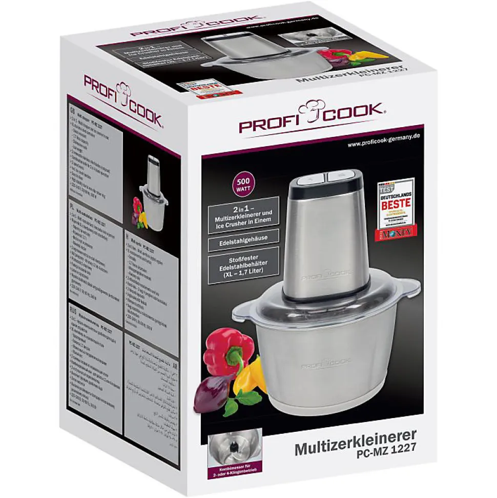 Mini hachoir 1.7L Proficook PC-MZ1227