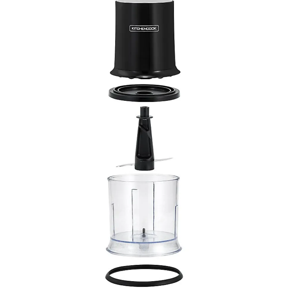 Mini Hachoir électrique Avec Lames En Acier Inoxydable Mixpod400 Black De Kitchencook