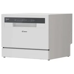 Mini lave-vaisselle compact 6 couverts 51db Candy CP6E51LW