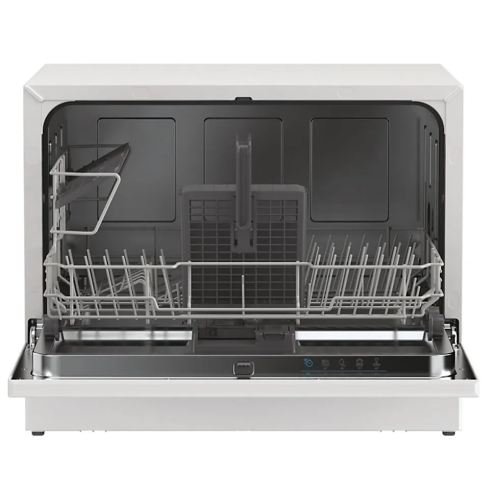 Mini lave-vaisselle compact 6 couverts 51db Candy CP6E51LW