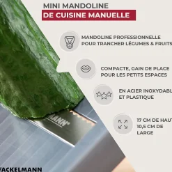 Mini mandoline professionnelle Fackelmann Handmade Tradition