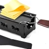Mini Raclette Pliable Noire Portable avec Spatule