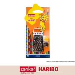Mini râpe de cuisine et pâtisserie 4 faces 7,5 cm Zenker Haribo