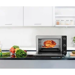 Minifour électrique -Convection naturelle CONTINENTAL EDISON - CEMF60B3 - Noir - L60 x H39 x P 48 cm