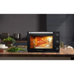 Minifour électrique -Convection naturelle CONTINENTAL EDISON - CEMF60B3 - Noir - L60 x H39 x P 48 cm