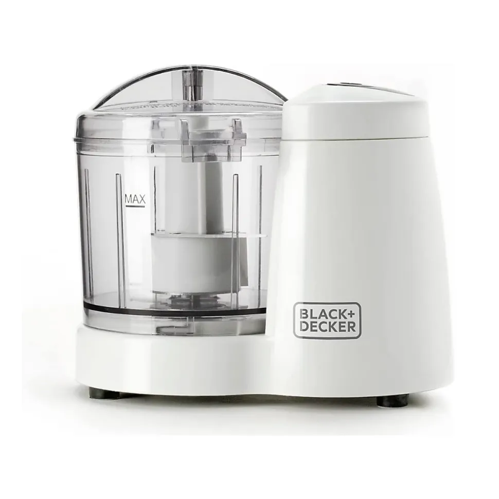 Mini-hachoir 0.35l 120w blanc Black+decker BXCH120E