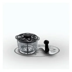 Mini-hachoir 500ml 200w noir Russell Hobbs 24662-56