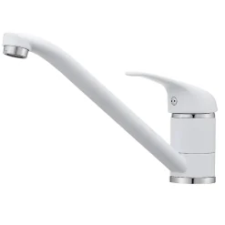 Mitigeur bas de cuisine Huka Cooke & Lewis H. 15,9 cm laiton blanc