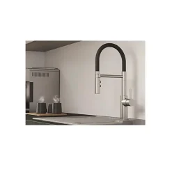 Mitigeur Catris-S Flexo PVD UR - Blanco - Pivotant - Blanc