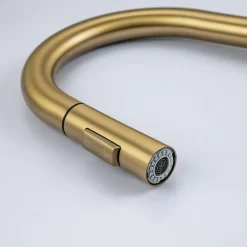 Mitigeur Cuisine avec Douchette Doré LOMAZOO Sphinx