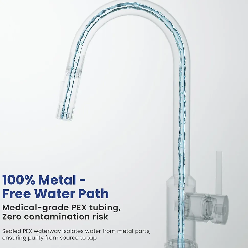 Mitigeur Cuisine avec Douchette Noir, CECIPA MAX Robinet Cuisine Extractible avec 2 Modes de Pulvérisation Brossé