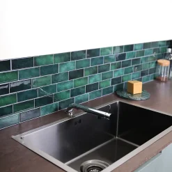 Mitigeur de cuisine argenté avec douchette Essebagno Magic