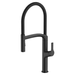 Mitigeur de cuisine avec douchette noir GoodHome Arbane