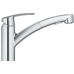 Mitigeur de cuisine avec douchette chromé Grohe Start