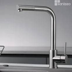 Mitigeur de Cuisine avec Douchette MALTA Acier Inoxydable - GCE006/AC IMEX PRODUCTS