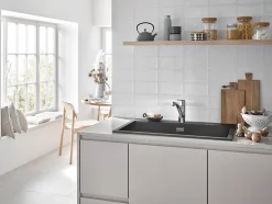 Mitigeur de cuisine bec bas Start Grohe chromé