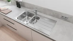 Mitigeur de cuisine bec bas Start Grohe chromé