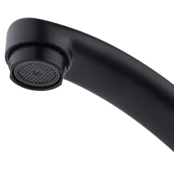 Mitigeur de cuisine Brigg en laiton coloris noir H.12,17 cm