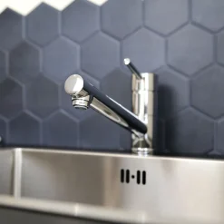 Mitigeur de cuisine chromé Essebagno Tubic