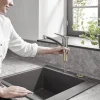 Mitigeur de cuisine chromé Hansgrohe MySport S