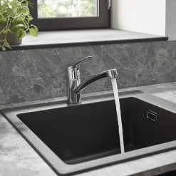 Mitigeur de cuisine chromé Hansgrohe MySport S