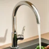 Mitigeur de cuisine chromé Hansgrohe Waterforms