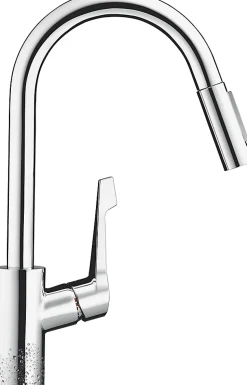 Mitigeur de cuisine chromé avec douchette Hansgrohe Cento XL