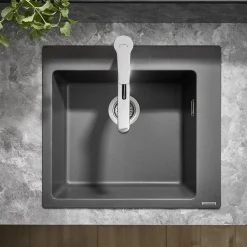 Mitigeur de cuisine chromé Hansgrohe Mysport M Ø51 x P.22 x H.23,2 cm